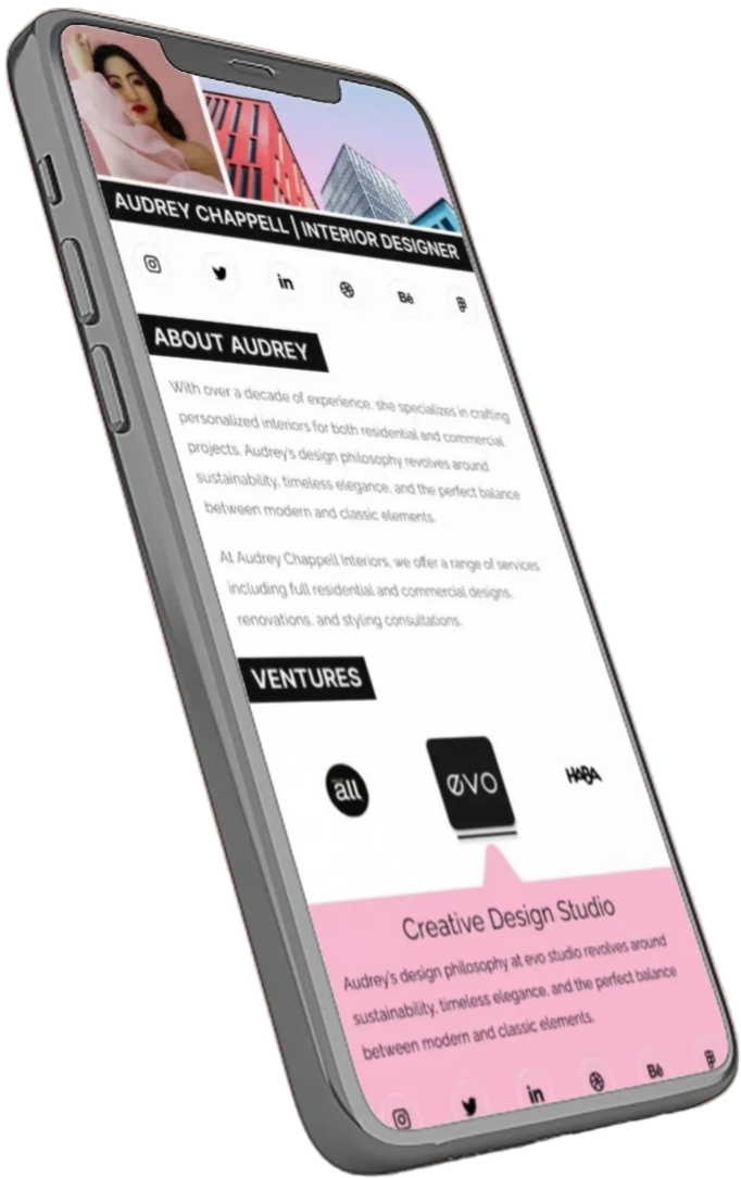 Smartphone displaying the NexU app interface